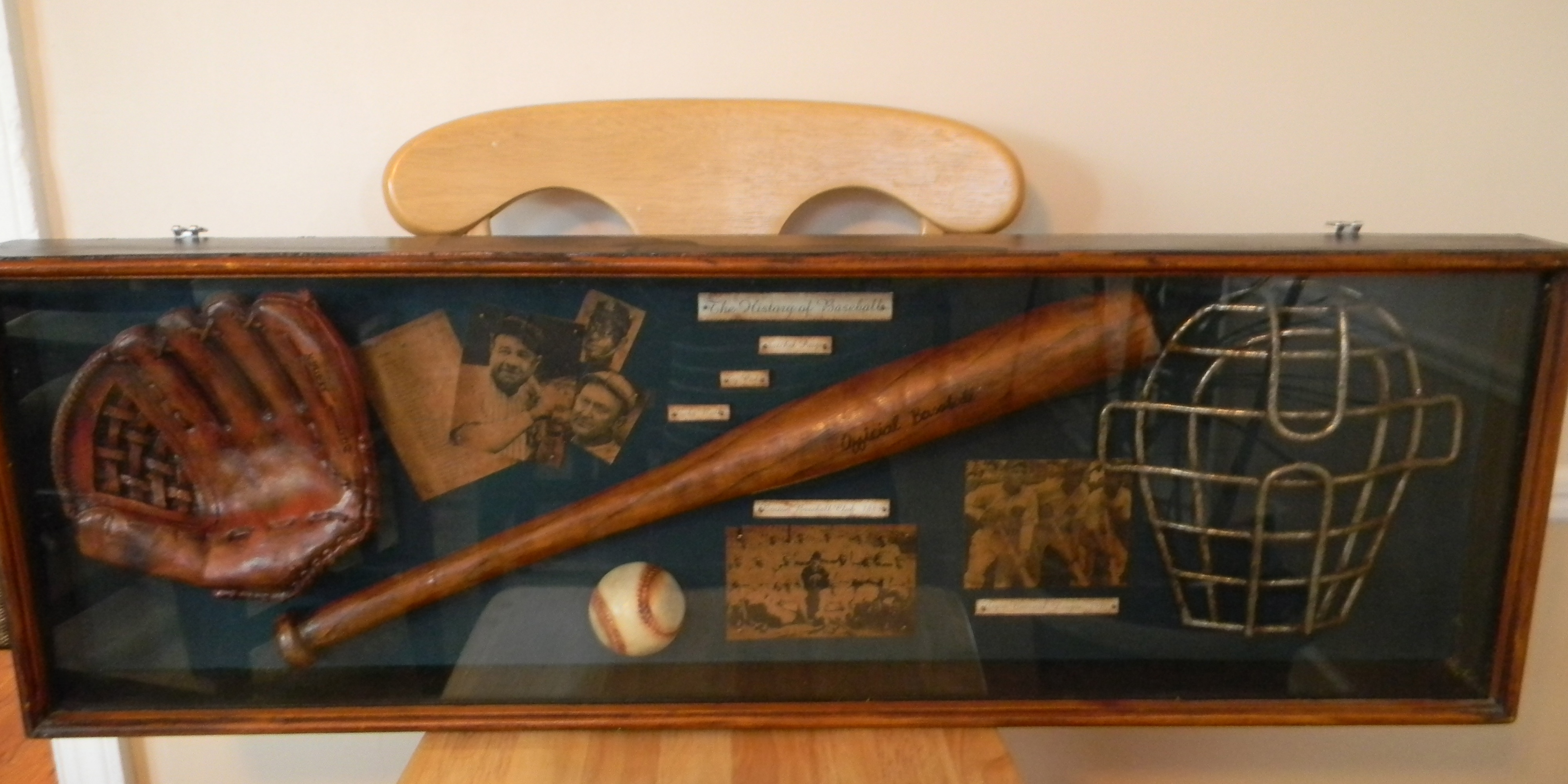 The History of Baseball Display Case InstAppraisal